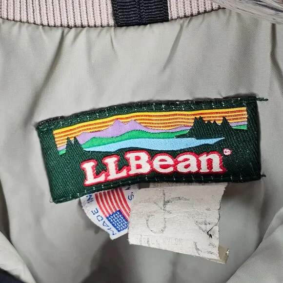 90s LL Bean Penobscot Parka Youth XL Full‎ Zip Coat - Picture 9 of 13